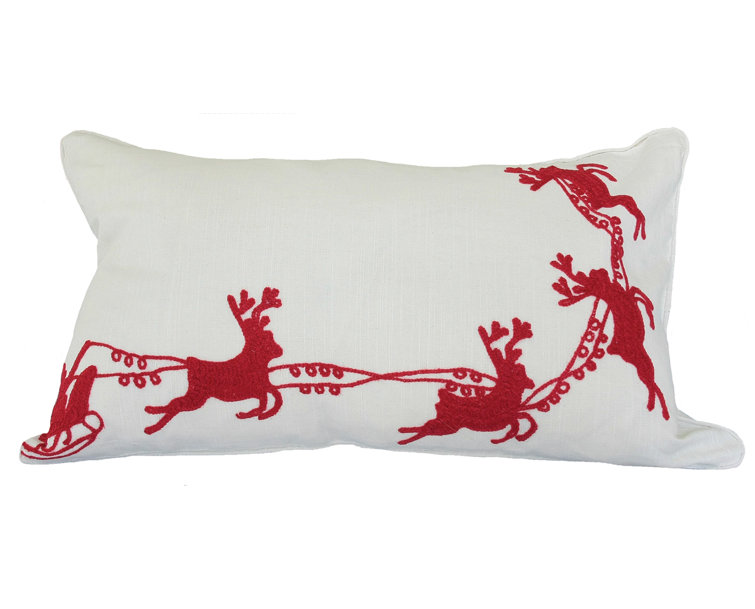 Santa throw clearance pillow